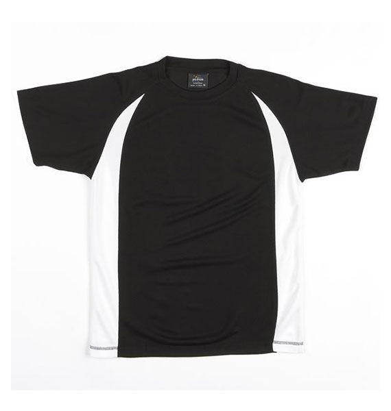 Mens Adults Podium Point Poly Tee